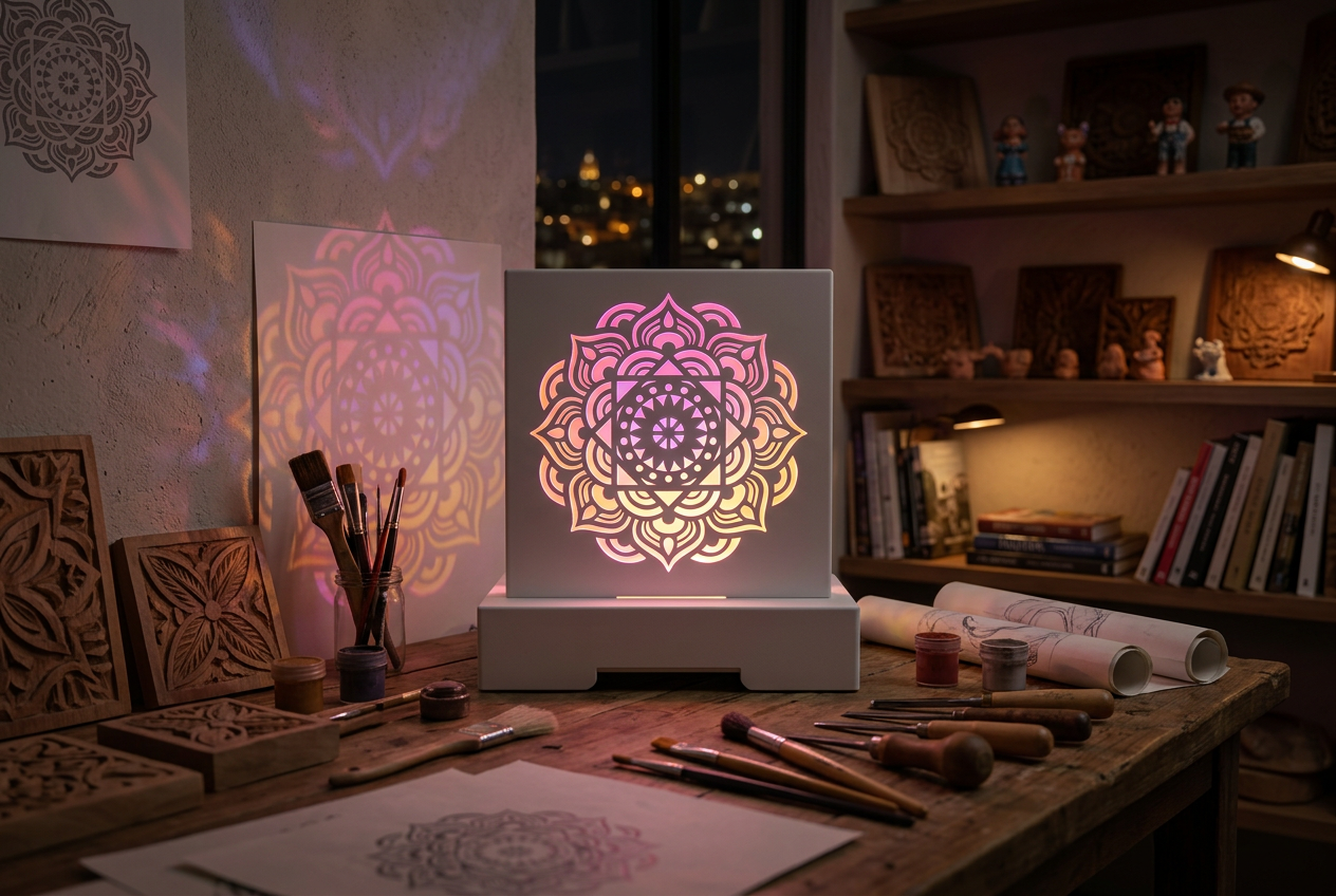 Flordala en estudio · noche
